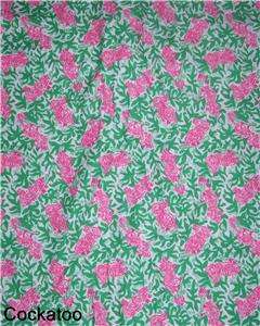 RARE*BAHAMA MAMA*HIBISCUS***LILLY PULITZER FABRIC*18x18  