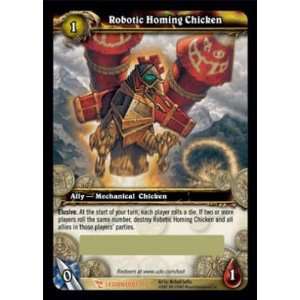   Warcraft March of the Legion WOW Single Card Robotic Homing Chicken