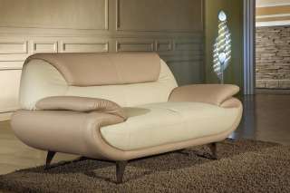 2812 Modern Italian Leather Living Room Set  