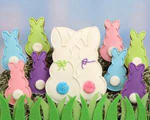   9 pc. Bunny Love Easter Cookie Assortment by Cookie 