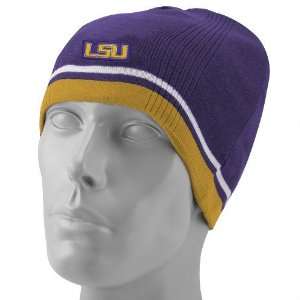 Top of the World LSU Tigers Purple Gold Break A Way Reversible Knit 