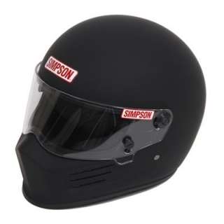 Simpson Bandit Series Helmet 4200038 Large Flat Black Snell SA2010 