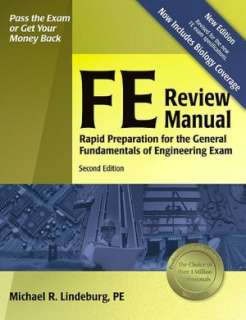   Barrons FE Fundamentals of Engineering Exam by Ph.D 