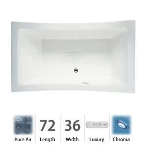  Jacuzzi ALL7236ACR4CXW Allusion 72 Inch X 36 Inch Drop In 