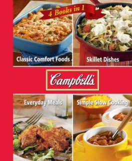 Campbells 4 in 1 Recipe Book Classic Comfort Foods, Skillet Dishes 