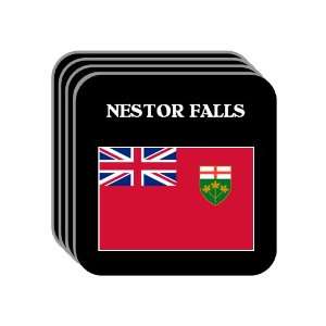  Ontario   NESTOR FALLS Set of 4 Mini Mousepad Coasters 