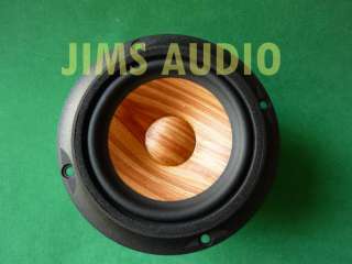 This is a listing for a PAIR of wooden cone full range speaker.