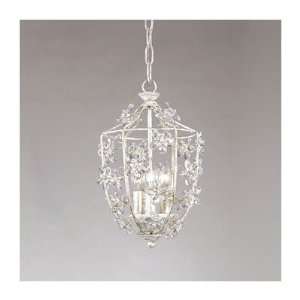  Abbie Convertible Caged Pendant in Antique White