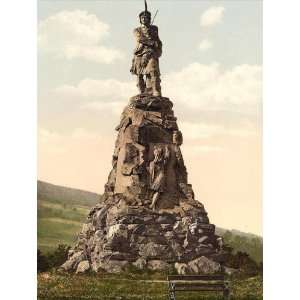   The Black Watch Monument Aberfeldy Scotland 24 X 18.5 