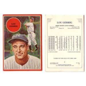  Lou Gehrig 1982 Vintage Greeting Card Health & Personal 