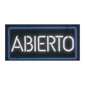   : Lighted ÂAbiertoÂ Display Sign CL 25 ABIERTO: Home Improvement