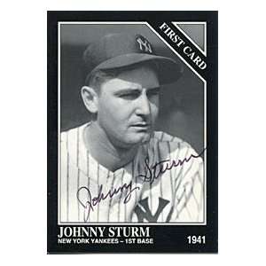  Johynny Sturm Autographed/Signed Card: Sports & Outdoors
