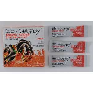 Ed Hardy Energy Sticks, Orange, 0.26 Ounce (Pack of 10)  