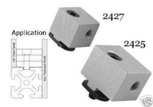 8020 T Slot Aluminum Panel Mount Block 10 S 2427 N  