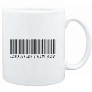 Mug White  Australian Aboriginal Mythology   Barcode Religions 
