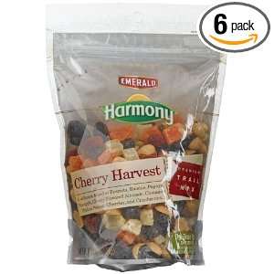 Emerald Harmony Cherry Harvest Trail Mix, 10 Ounce Bags (Pack of 6 