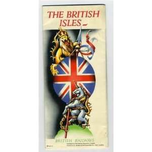   British Railways 1930s Pictorial Map & Brochure 