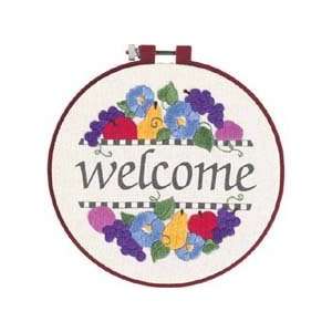 Summer Welcome Stamped Cross Stitch Kit: Office Products