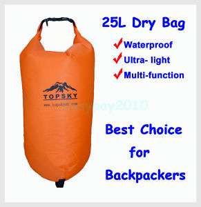 25L Waterproof Dry Bag Travel Fishing Surfing Camping  