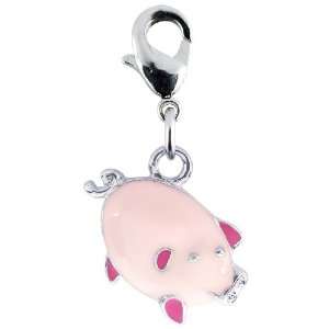  Charmtastic Metal Clip On Charms 1/Pkg Pig: Home & Kitchen