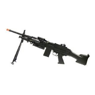 spring sniper rifle fps 220 bipod scope silencer airsoft gun