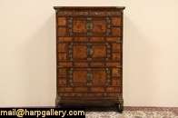 Tansu Antique 1900 Asian Dowry Cabinet  
