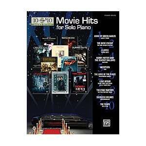  10 for 10 Sheet Music: Movie Hits for Solo Piano Book 