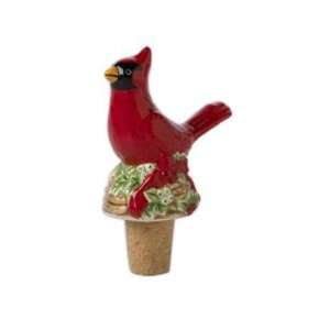  Pfaltzgraff Winterberry Cardinal Wine Stopper Kitchen 