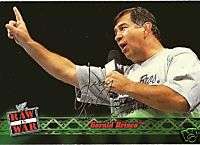 GERALD BRISCO #11 2001 WWF Raw is War WWE  
