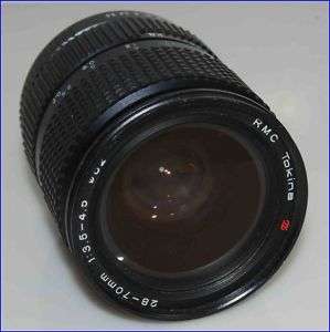 RMC Tokina 28   70mm f 3.5   4.5 Lens for Minolta  