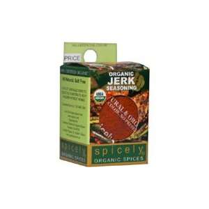  Jerk Seasoning Salt Free   100% Certified Organic, 0.8 oz 