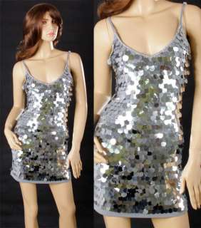   Cocktail Evening Party Club&Bridesmaid Bling Sequin Dress S M L 2928