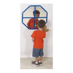  Octagon Window Pane Mirror by Childrens Factory