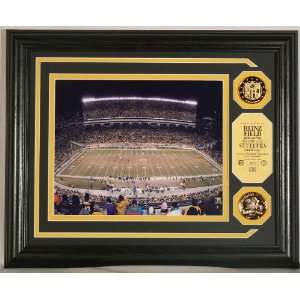 Heinz Field NFL Stadium Photo Mint w/ 2 24KT Gold Coins