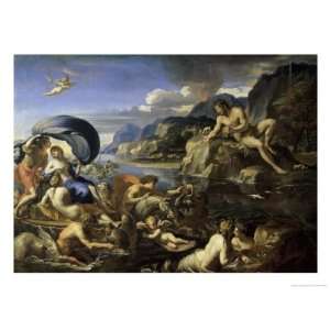  Acis and Galatea Giclee Poster Print by Franciscus Perrier 