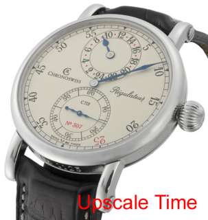   Limited Edition Regulator Manual Wind Mens Luxury Watch CH 1123 BK