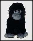 Kohls Black Ape Monkey Gorilla Plush Lovey Stuffed 12