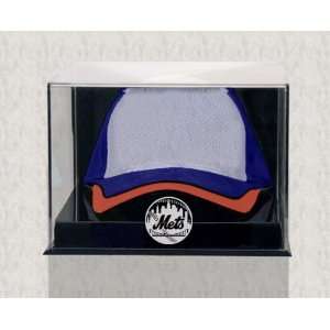   : Wall Mounted Acrylic Cap Mets Logo Display Case: Sports & Outdoors