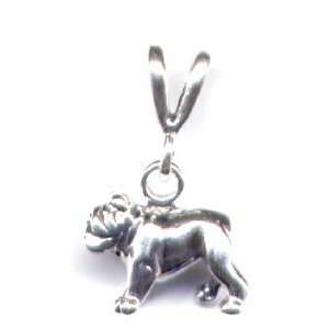   Silver Bull Dog Pendant AKC Breed Jewelry Gift Boxed: Everything Else