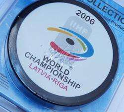 TISSOT OFFICIAL 2006 WORLD CHAMPIONSHIP HOCKEY PUCK  
