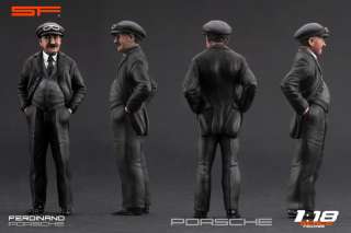 18 Ferdinand Porsche VERY RARE figure for Autoart Exoto CMC Schuco 