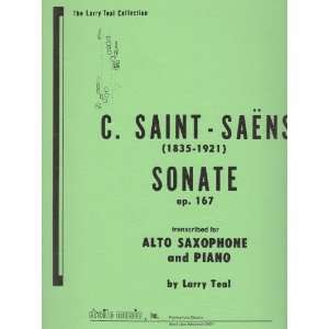   Sonate Op.167 for Alto Saxophone and Piano: Camille Saint Saens: Books