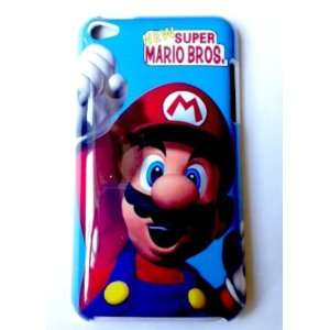  Mario blue itouch 4 hard case  Players & Accessories