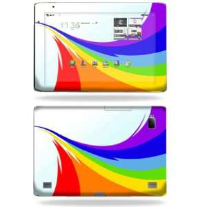   Skin Decal Cover for Acer Iconia Tab A500 Rainbow Flood Electronics