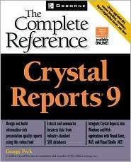 Crystal Reports(R) 9 The Complete Reference, (007222519X), George 