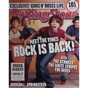  THE VINES Rock is Back Rolling Stone Magazine Cover Poster 