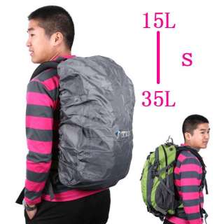 Backpack Rain Cover Bag Water Resist Proof 15 35L S Gray  