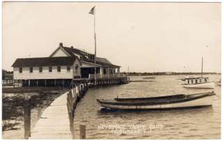 Woodmere LI NY  KEYSTONE YACHT CLUB  RPPC Postcard  