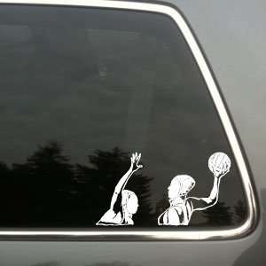  Womens Water Polo Players Vinyl Decal small: Everything 