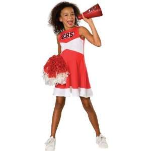  Cheerleader Dress Up Yearbook Child Costume   One Size 